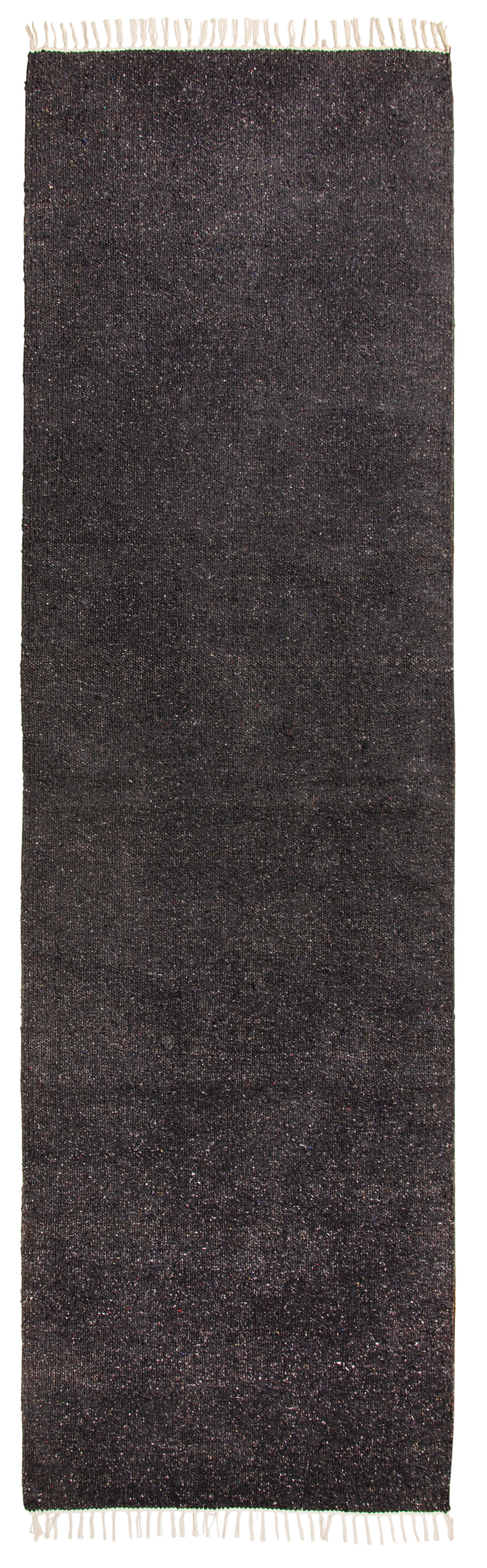 Plain Coloured Recycled Cotton Rug 75 x 240cm in 2 Colours Fair Trade GoodWeave